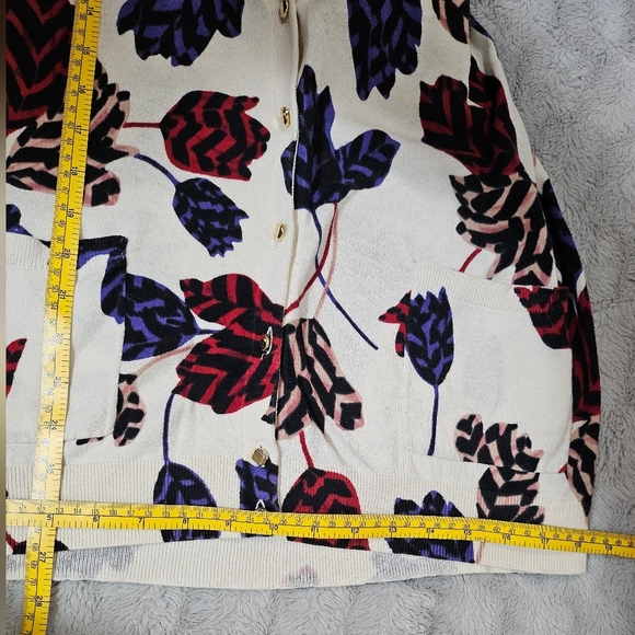 Marc by Marc Jacobs Floral Boyfriend Cardigan Large - Picture 8 of 8